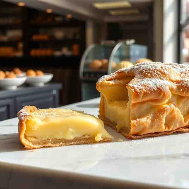 Make the Best Vanilla Custard Recipe for Galaktoboureko